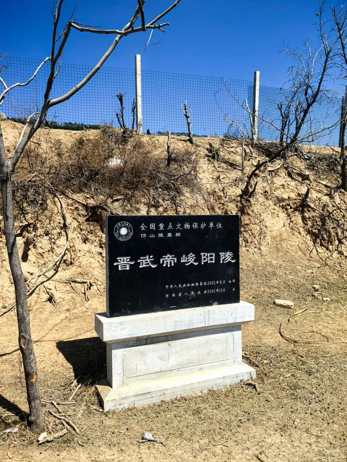 西晋武帝峻阳陵（1/2）