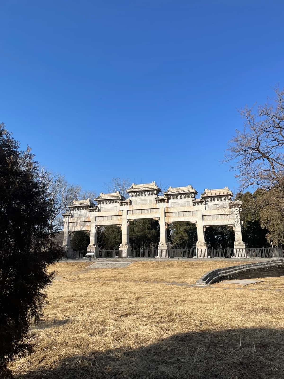 金常明墓石牌坊