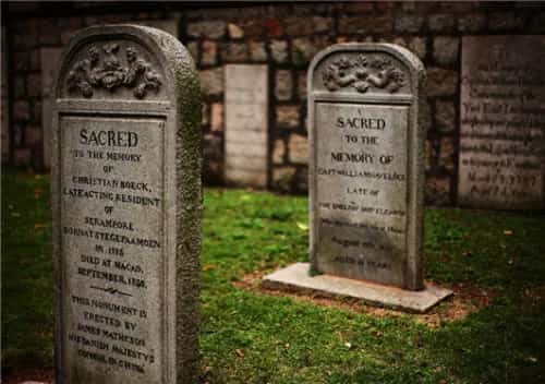 澳门历史城区-基督教坟场